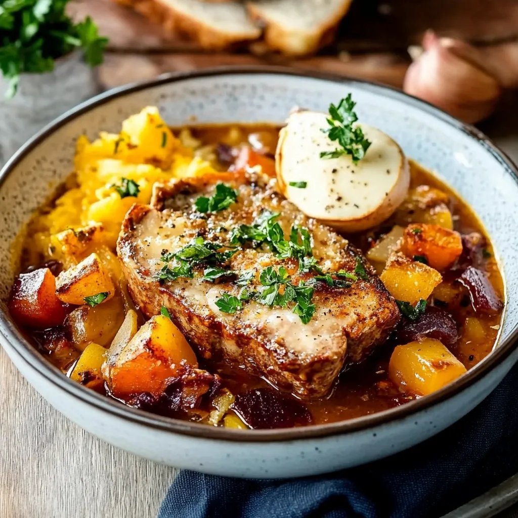 Weihnachtliche Kürbiscremesuppe