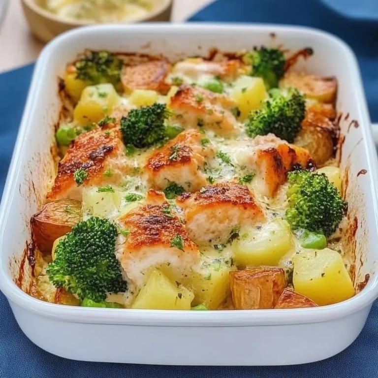 Lachs Auflauf – Unglaublich Gesundes Fisch Rezept mit Kartoffeln und Brokkoli