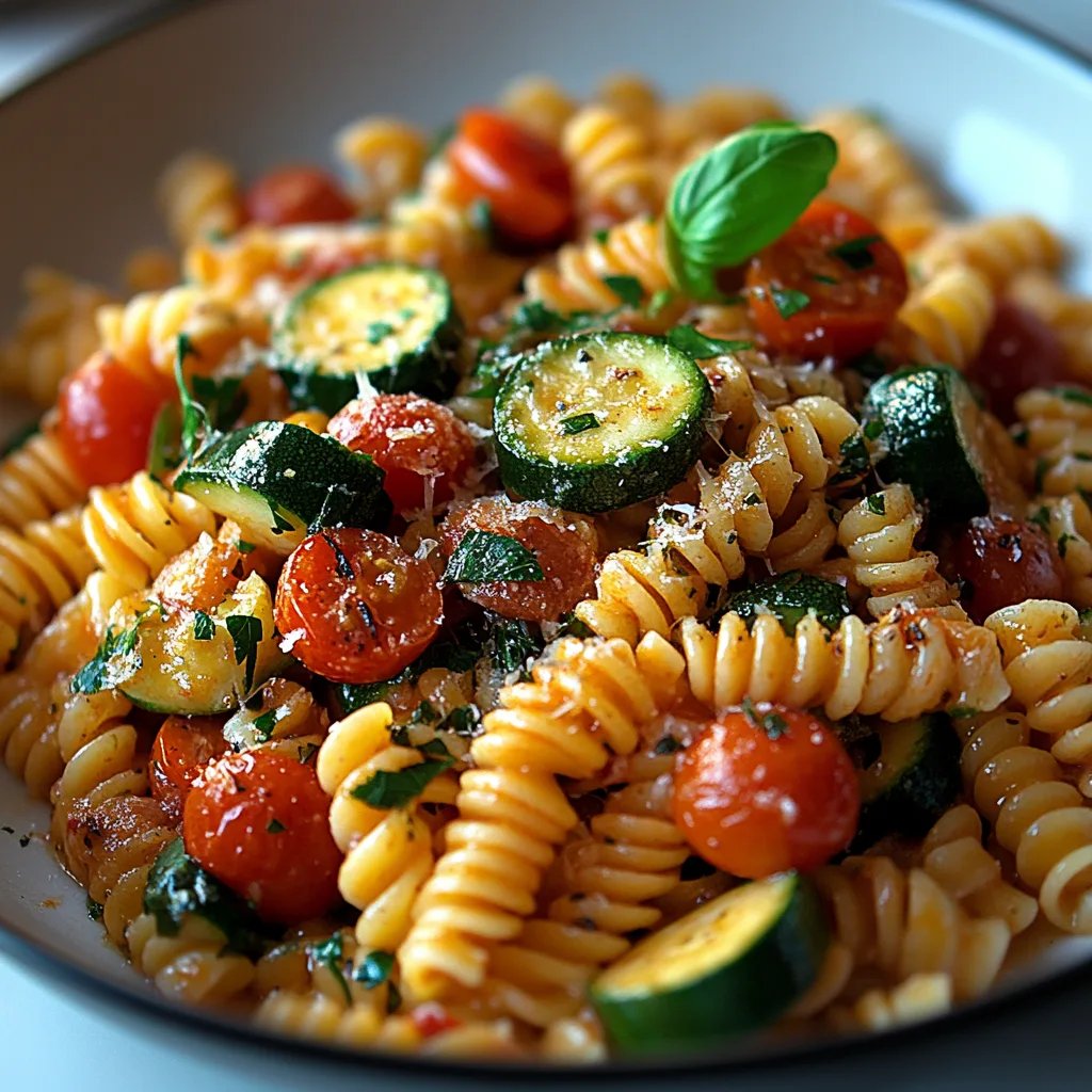Tomaten-Zucchini-Pasta: Ein Unglaubliches Ultimatives Rezept