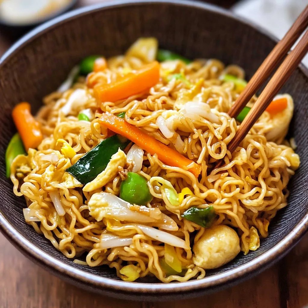 Gebratene Nudeln mit Gemüse und Ei: Ein Unglaubliches Ultimatives Rezept