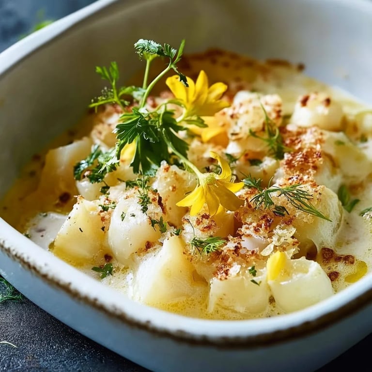 Blumenkohlauflauf mit Kartoffeln