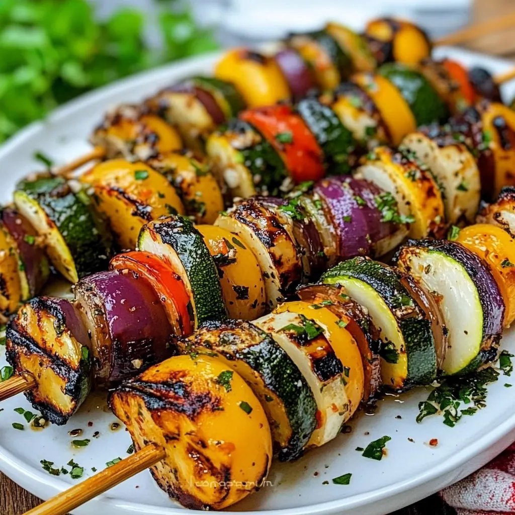 Gegrillte Gemüsespieße mit Kräutermarinade: Ein Unglaubliches Ultimatives Rezept für Grillfans