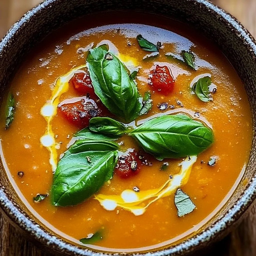 Köstliche geröstete Knoblauch-Tomaten-Suppe: Eine unglaubliche ultimative Soße für dein Herz