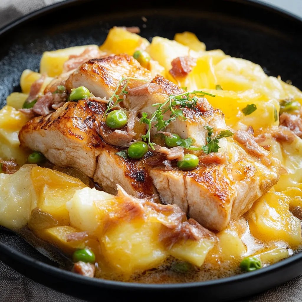 Thunfisch-Nudelauflauf