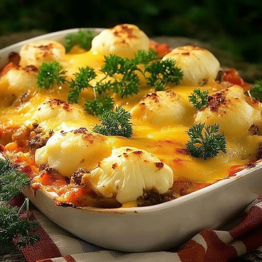 Deftiger Blumenkohl-Hackauflauf: Ein Unglaublich Essenzielles Rezept für 4 Personen