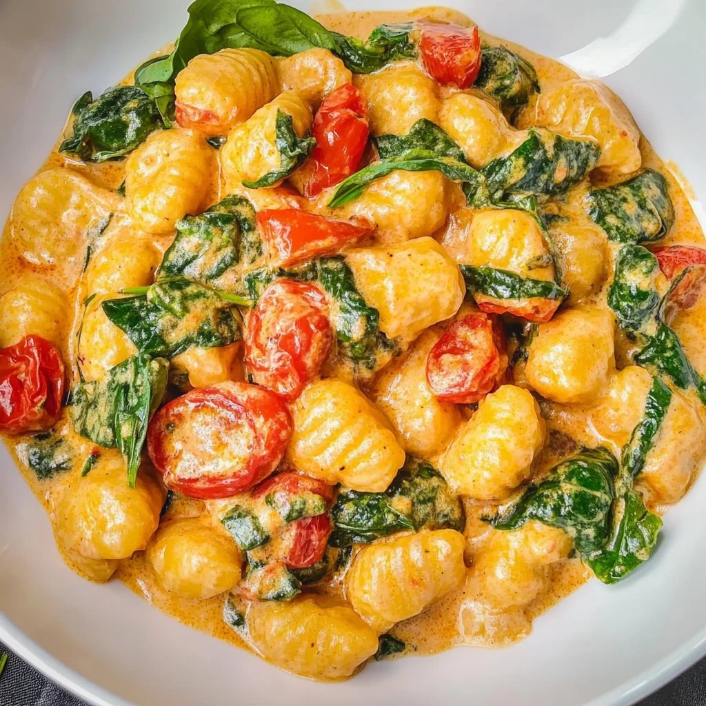 Gnocchi-Pfanne mit Tomaten und Spinat: Ein Unglaubliches Ultimatives Rezept