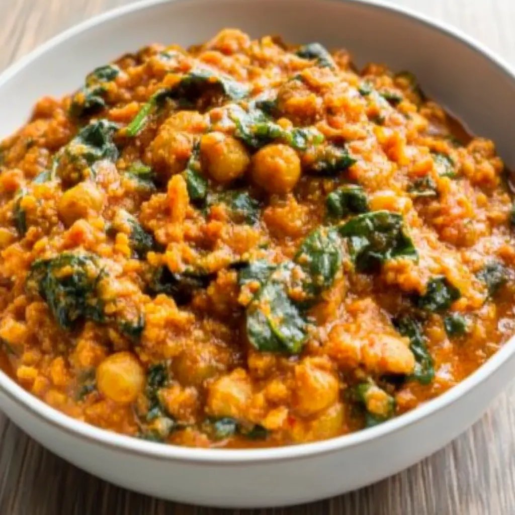 Kichererbsen-Linsen-Curry mit Spinat: Ein Unglaublich Essenzielles Rezept für 4 Personen