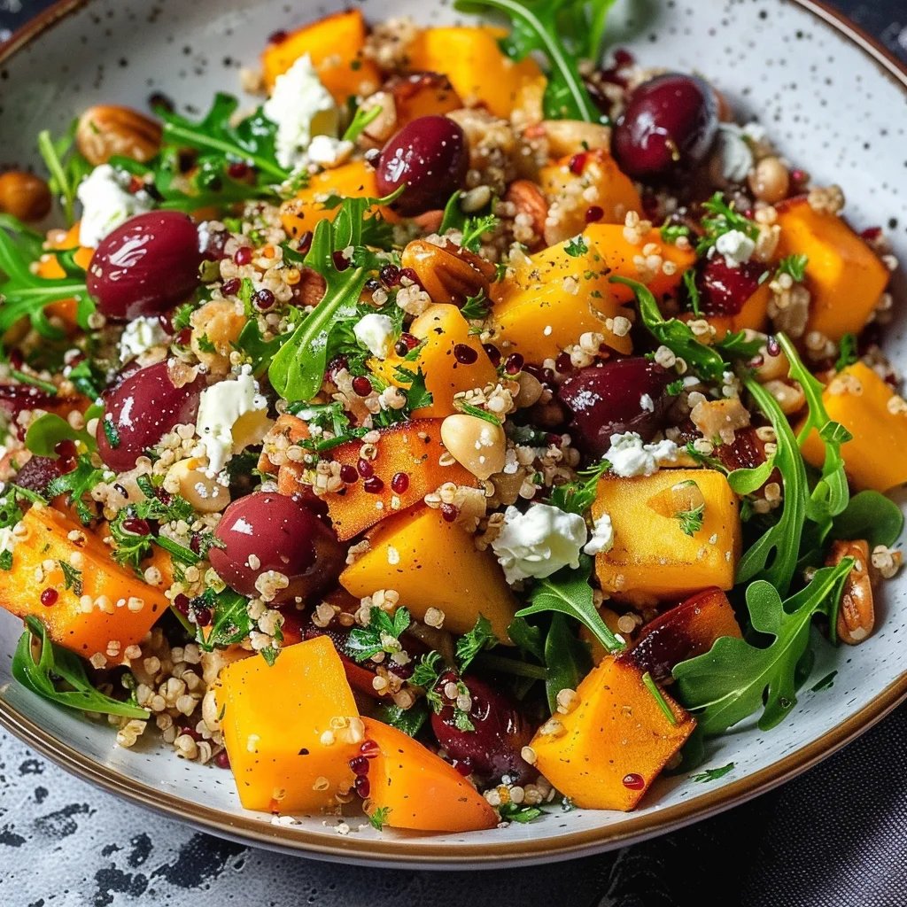 Kürbis-Quinoa-Salat