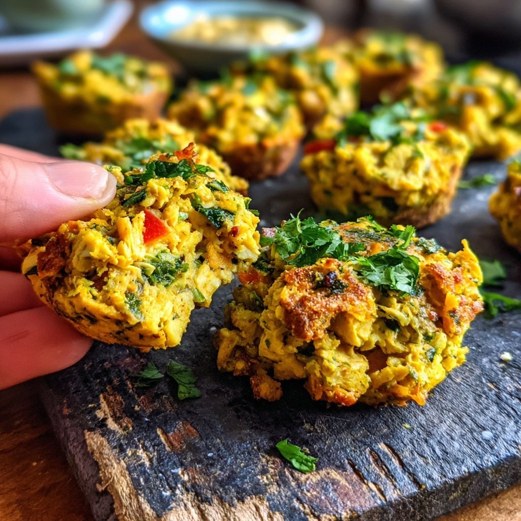 Curried Chicken Salad Bites