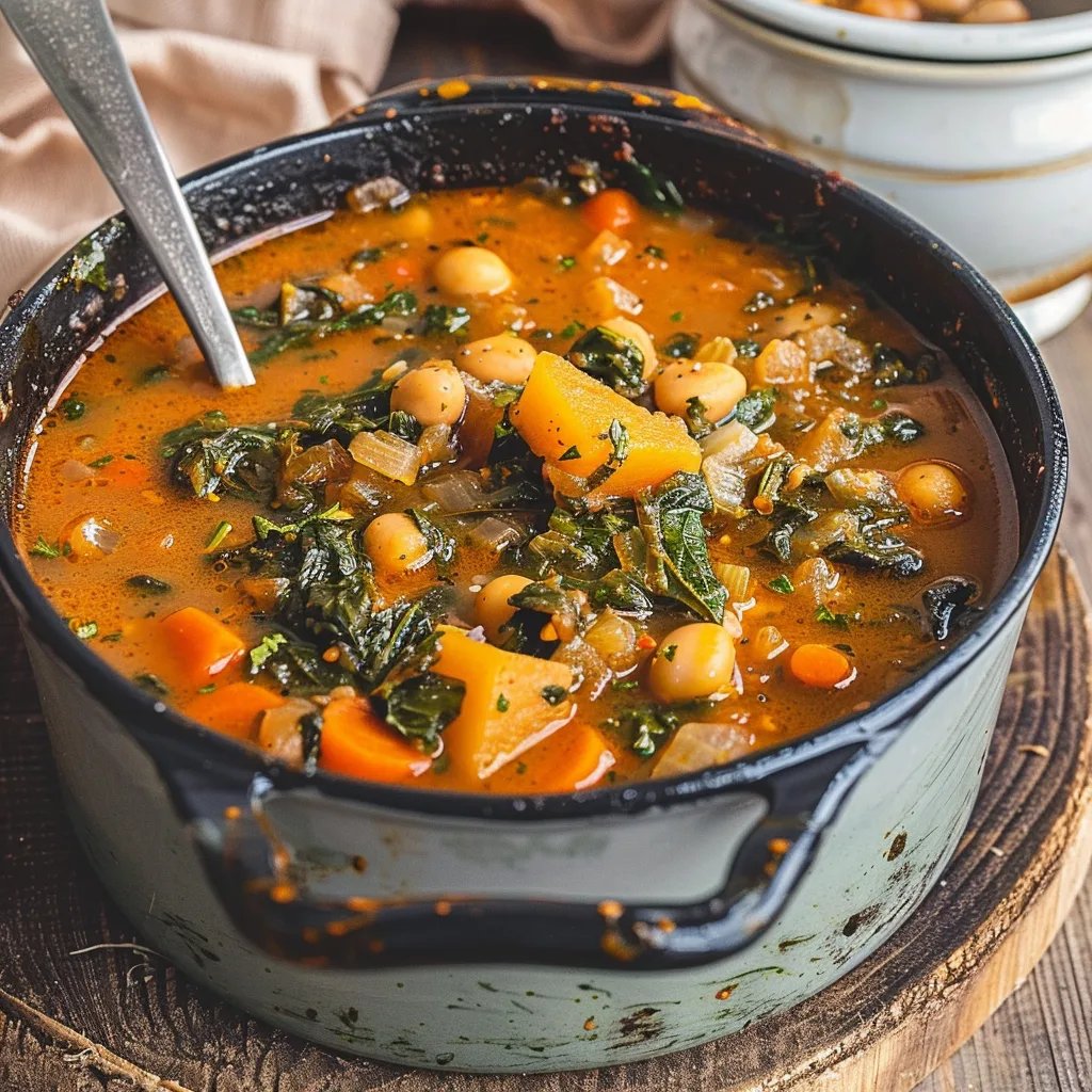 Ribollita: Toskanischer Bohneneintopf mit Grünkohl