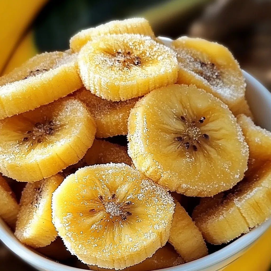 Zimt-Zucker-Bananenchips: Unglaublich Einfaches Ultimatives Rezept
