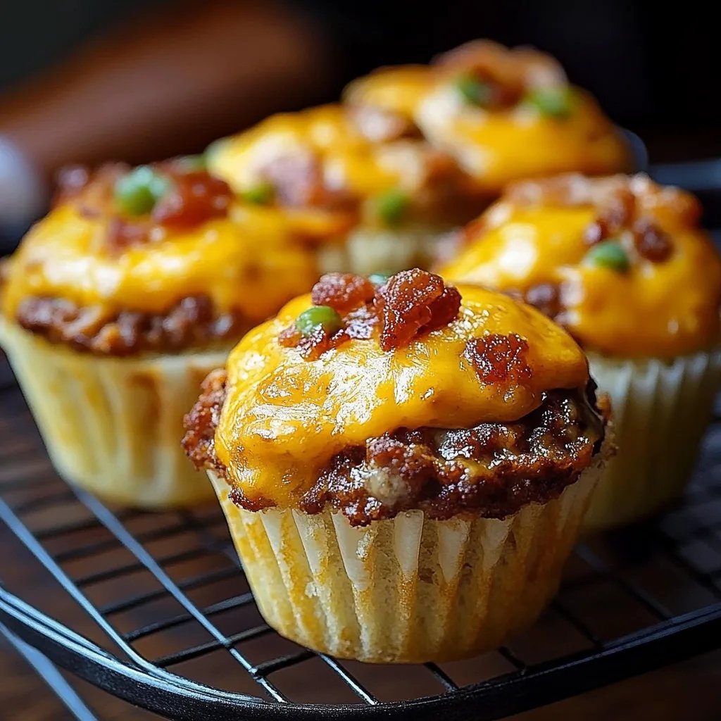 Cheeseburger Muffins