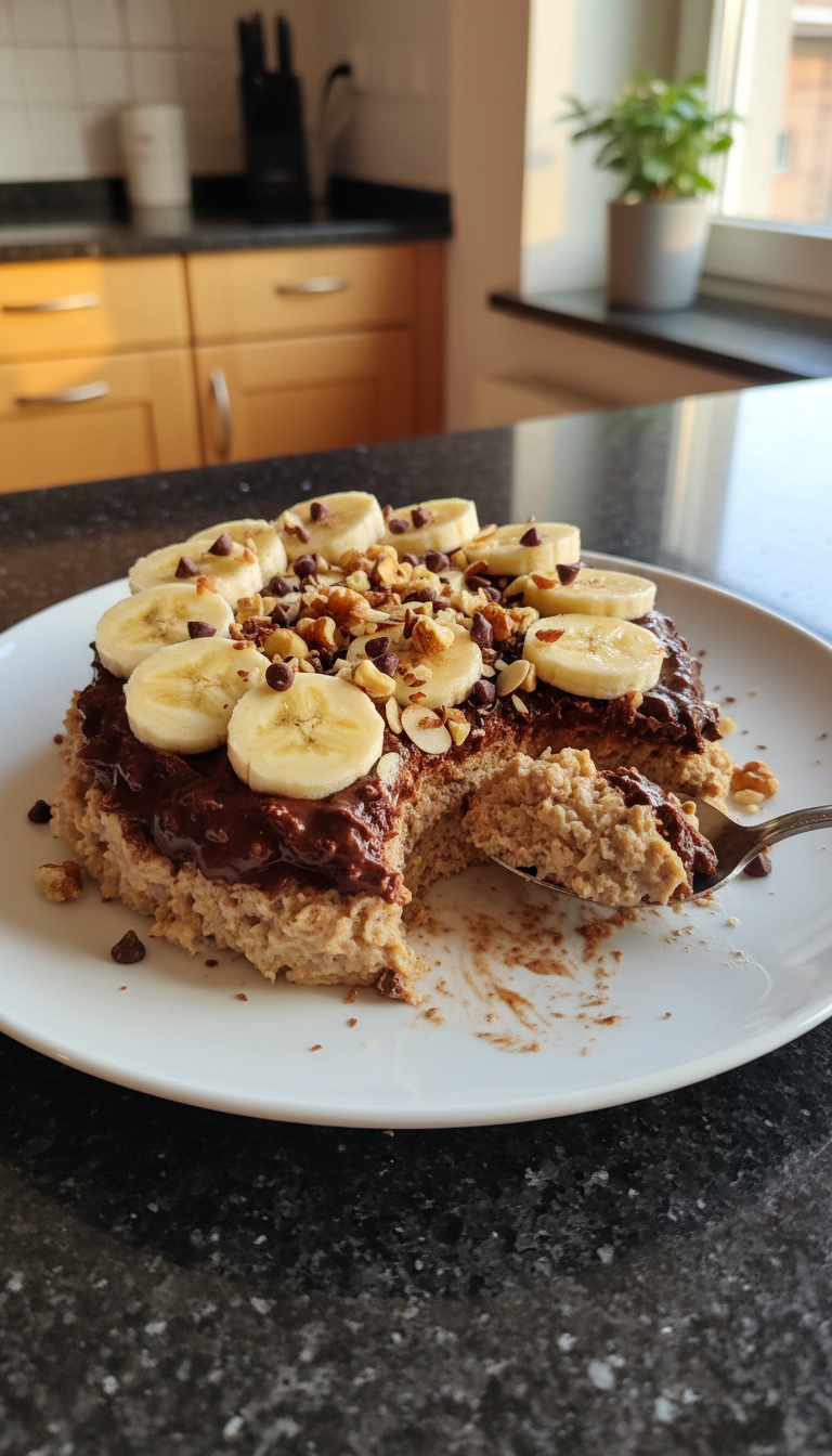 Choco Bananen Overnight Oats​