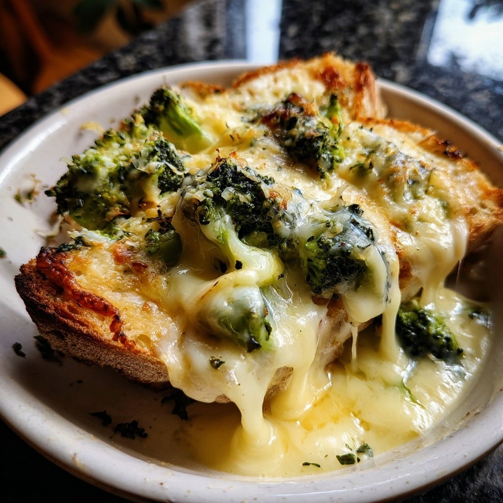 Raclette mit Brokkoli und Käsesoße