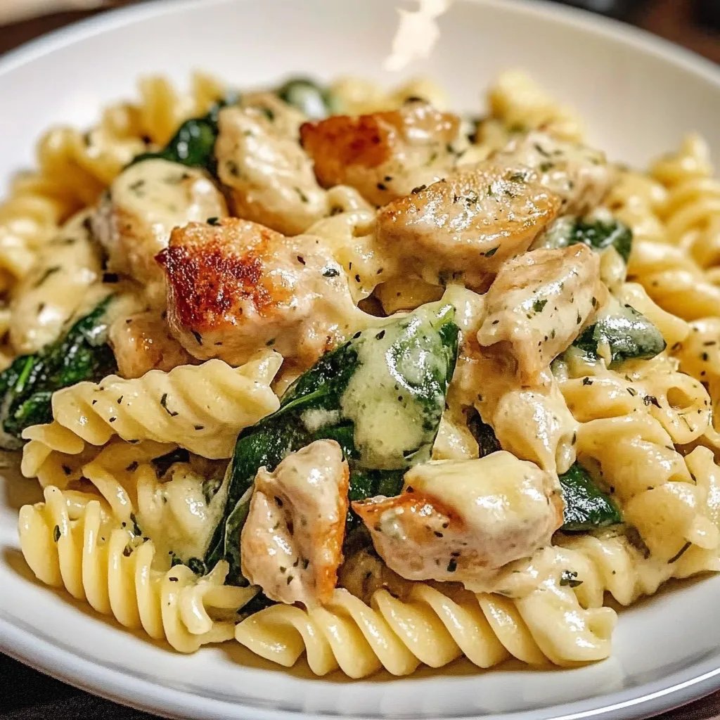 Cremige Hähnchen-Spinat-Pasta: Ein Unglaubliches Ultimatives Rezept