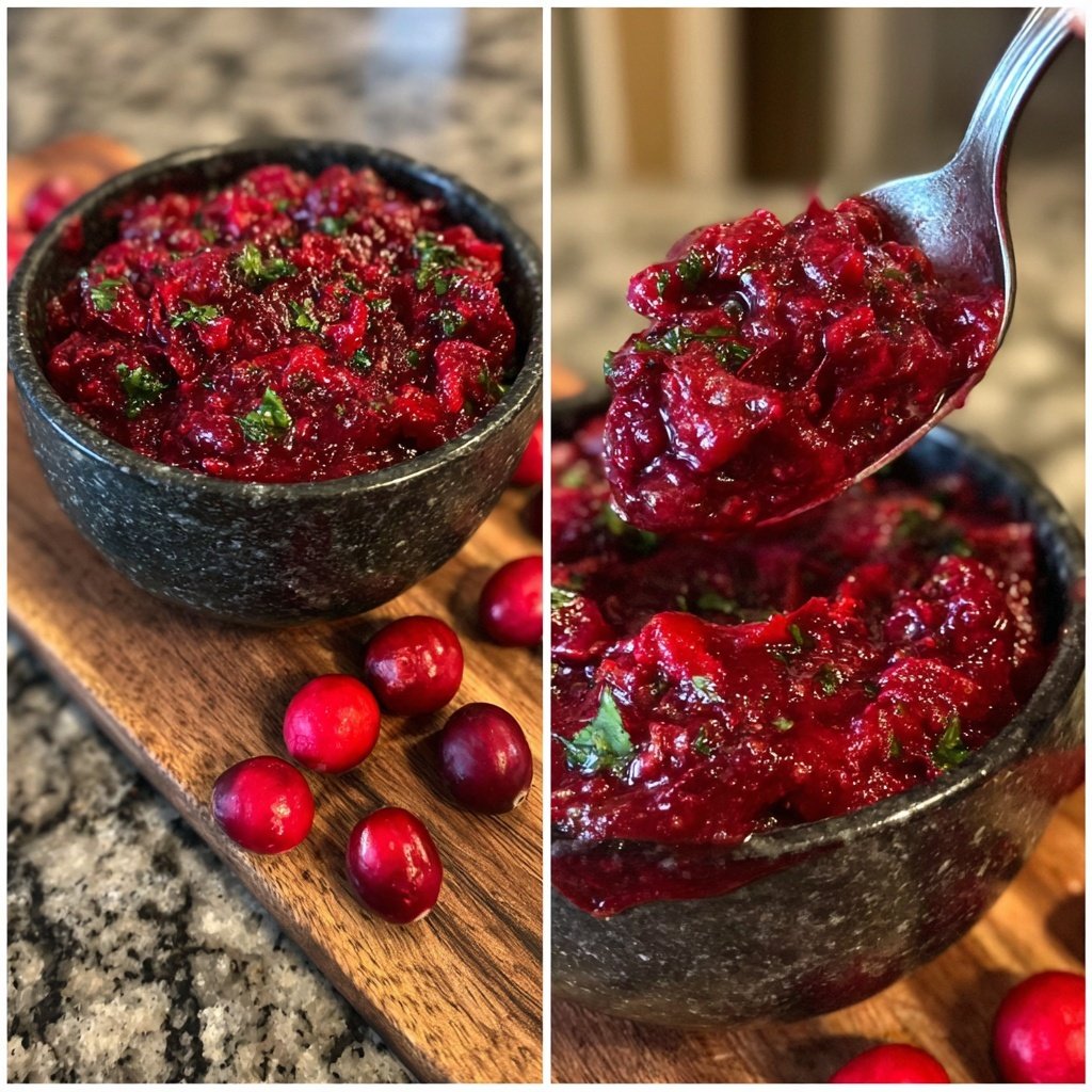 Preiselbeeren Salsa