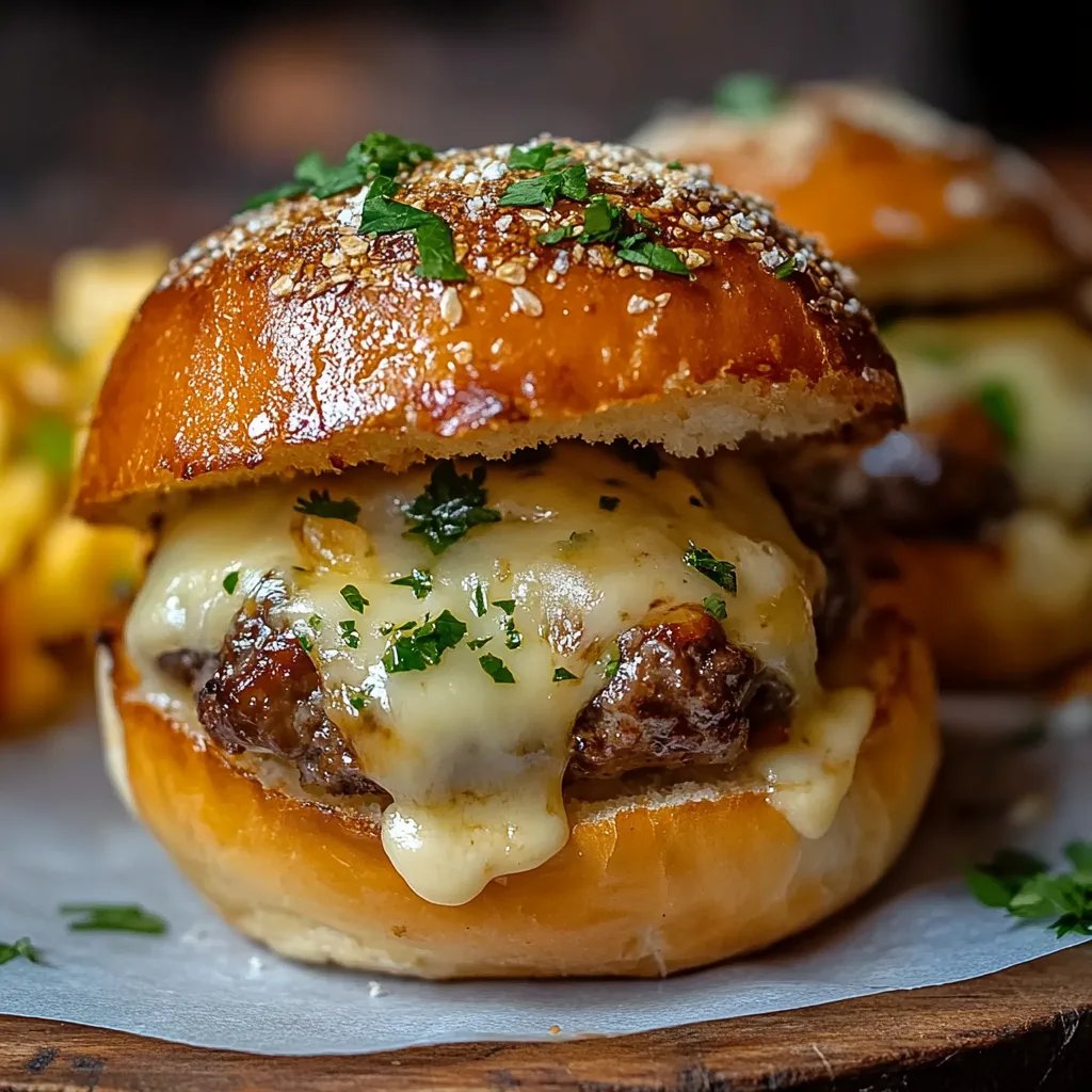Knoblauch-Parmesan-Cheeseburger-Bombs: Ein Unglaubliches Ultimatives Rezept