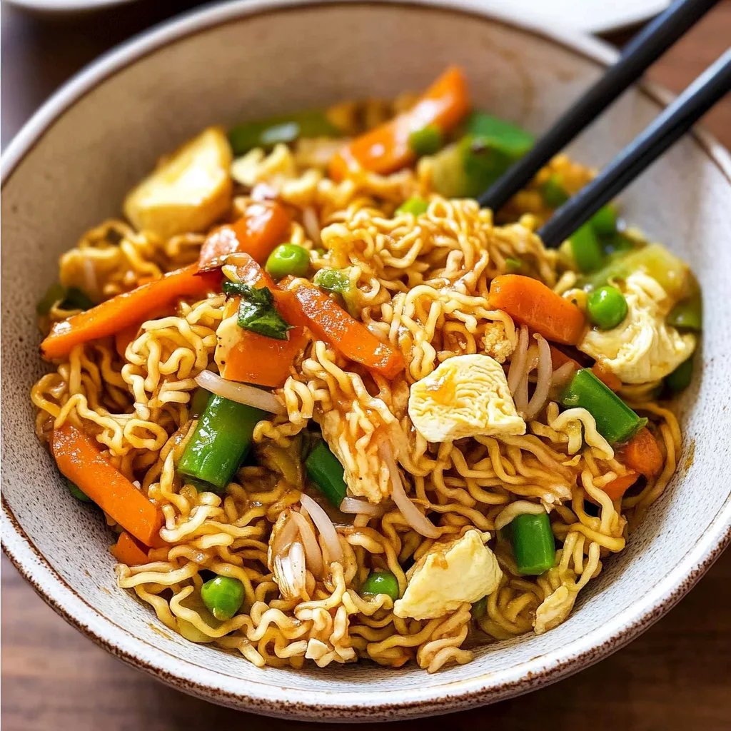 Gebratene Nudeln mit Gemüse und Ei: Ein Unglaublich Ultimatives Rezept für 4 Personen