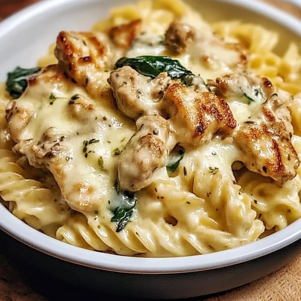 Frischer Käse-Spinat-Hähnchen-Pasta: Ein Unglaubliches Ultimatives Rezept