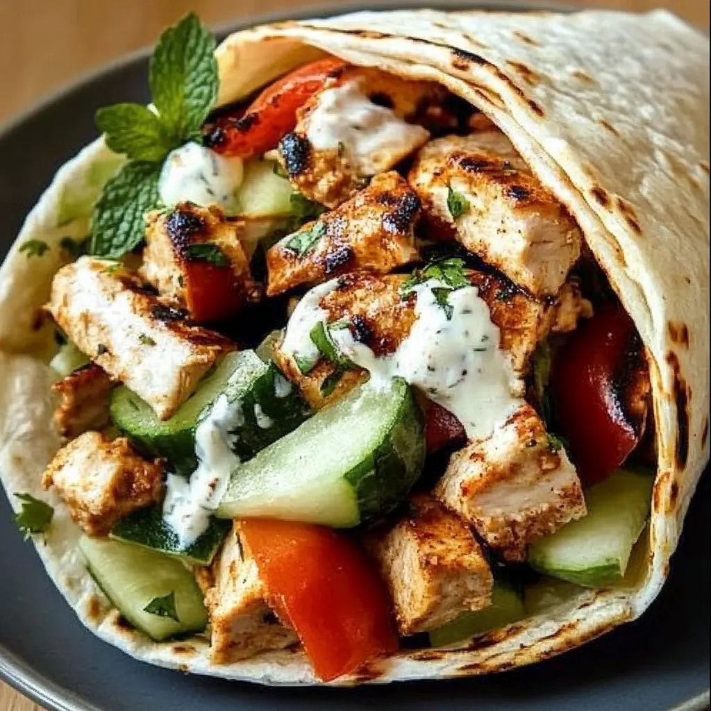 Authentisches griechisches Hähnchen-Gyros-Rezept: Ein unglaubliches ultimatives Gericht