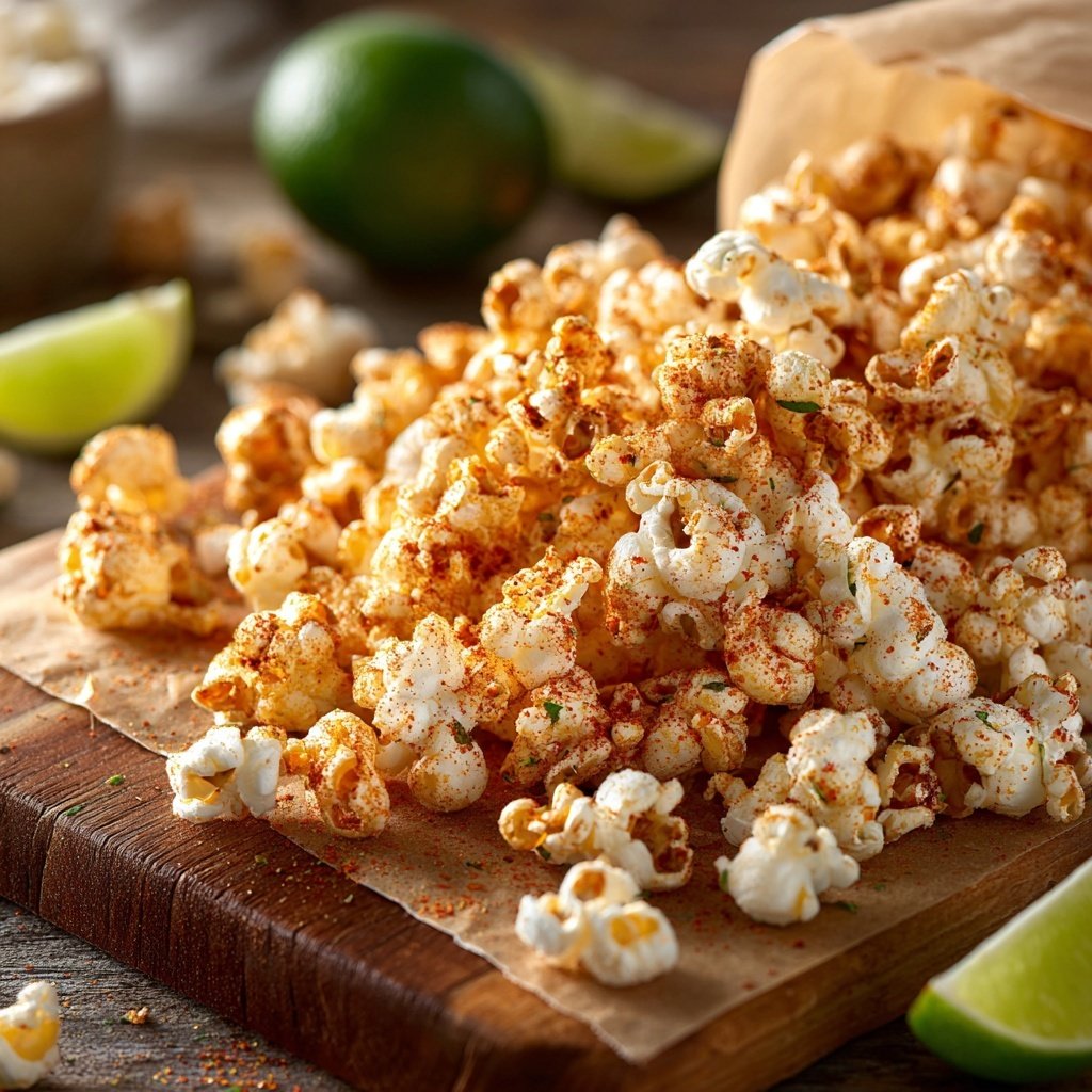 Chili-Lime Popcorn Snacks