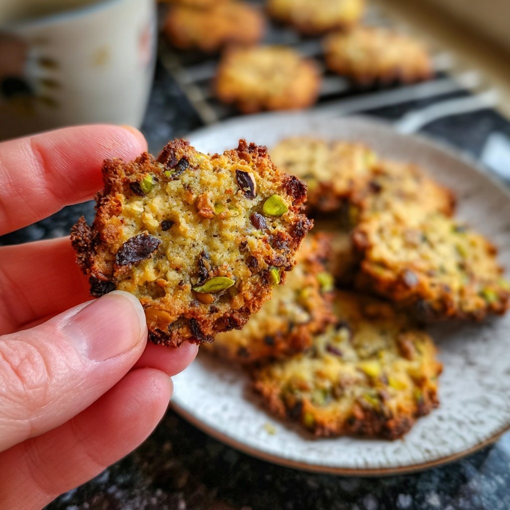 Pistazien-Plätzchen Rezept