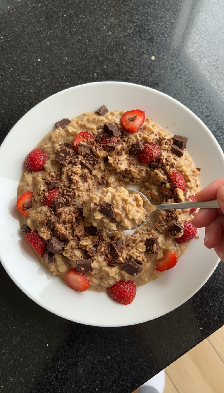 Schoko Stückchen Erdbeer Oats​