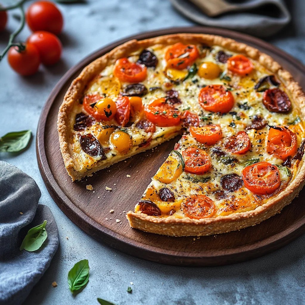 Kürbis-Tarte mit Tomaten und Oliven: Ein Unglaublich Ultimatives Rezept