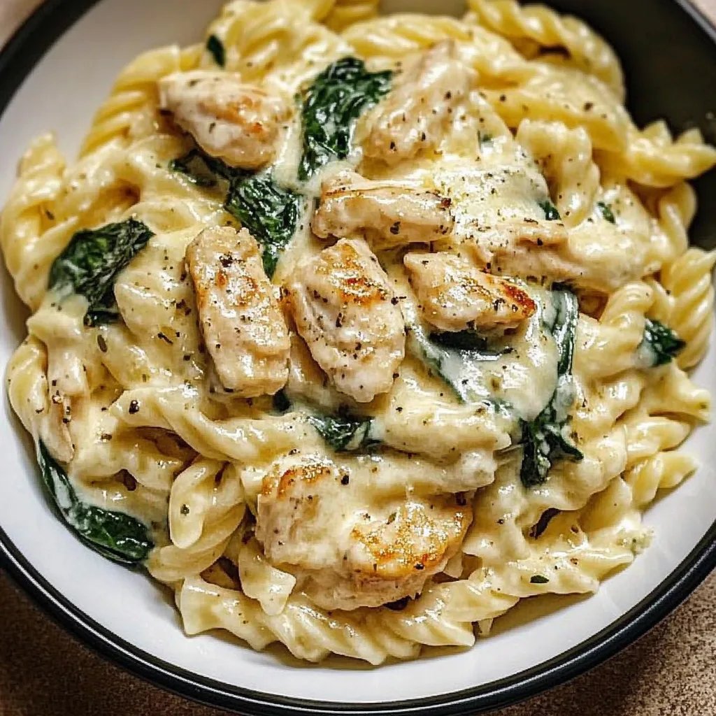 Frischer Käse-Spinat-Hähnchen-Pasta: Ein Unglaubliches Ultimatives Rezept