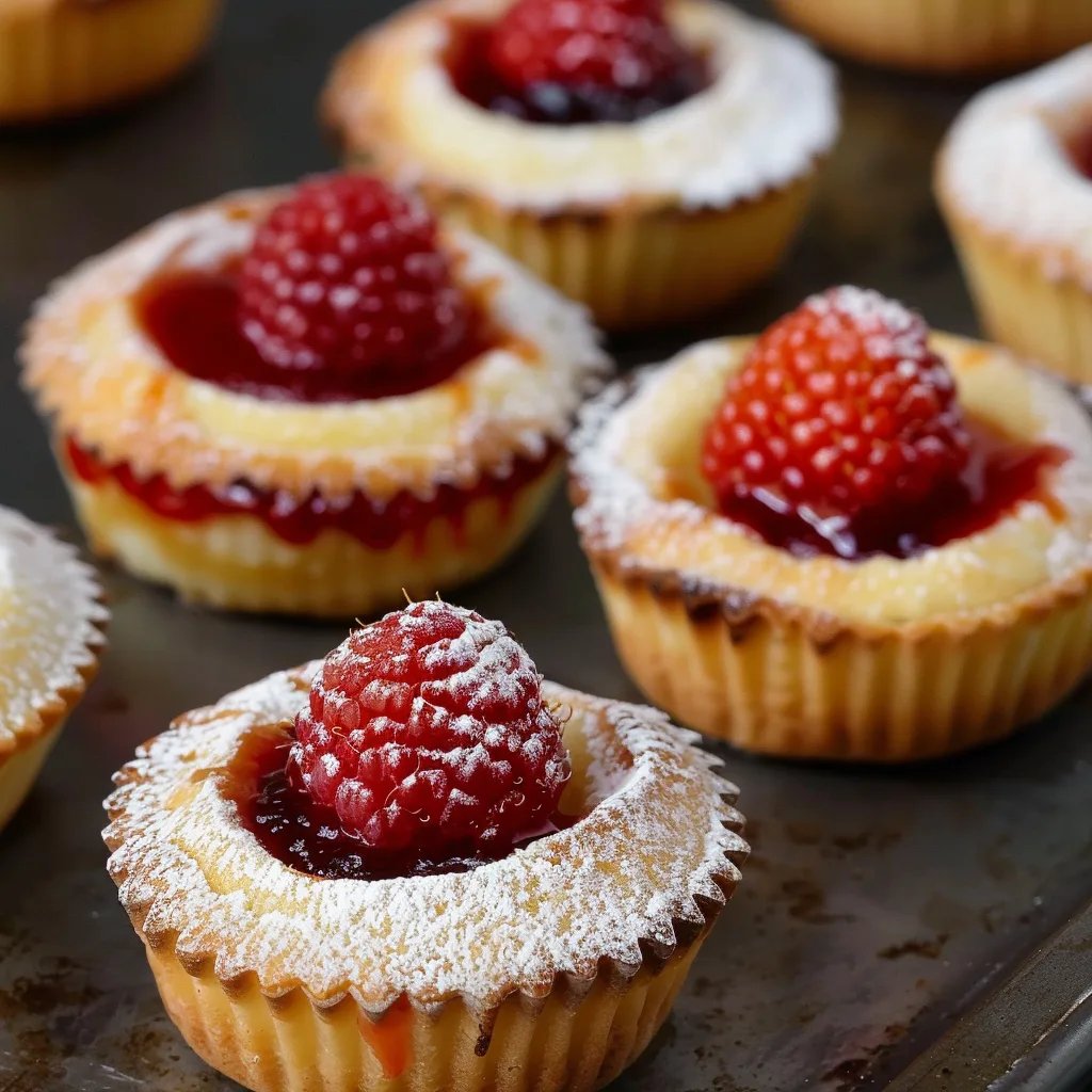 Einfache Mini-Käsekuchen