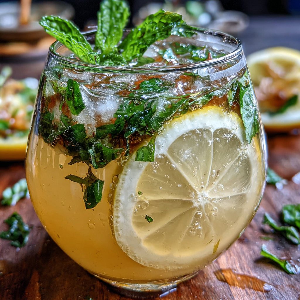 Erfrischendes Löwenzahn-Limonade