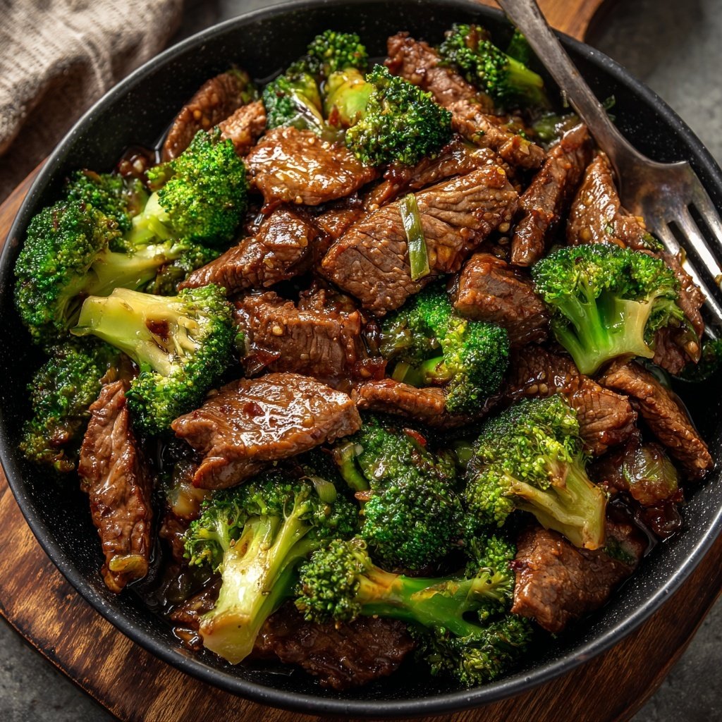 Rindfleisch Brokkoli Rührbraten