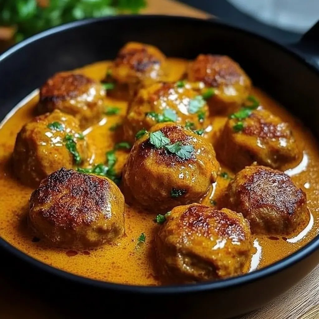 Fleischbällchen in cremiger Paprikasoße: Ein Unglaubliches Ultimatives Rezept